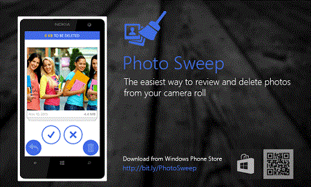 پاک کردن تصاویر گوشی با Photo Sweep برای ویندوز فون
